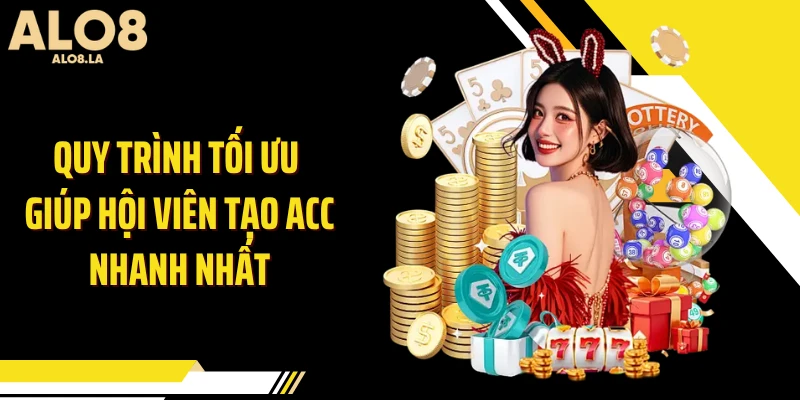 Quy trình tối ưu giúp hội viên tạo acc nhanh nhất